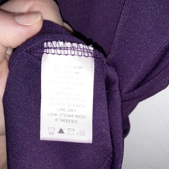 XL Susan Graver Butterknit Sleeveless Tank Top in Purple - Picture 4 of 6
